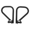 Fitness Dip Bar Attachments for Power Cage Squat Rack Iron Dip Bar Muti Grip Handles for Strength
