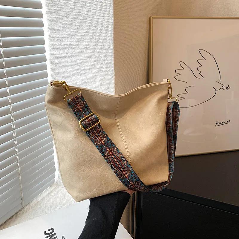 Винтажная женская сумка через плечо, ведро из ПУ-кожи, сумка-кроссбоди, сумка-мессенджер, шоппер-сумка KTB