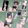 Чехол в японском стиле с аниме-девушкой для iPhone 16 Pro Max 15 14 12 11 13 17 Pro Max Plus 12 13 Mini 16e 17 Air Задняя крышка