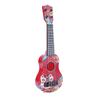 Children Guitar Toy Mini Guitar Kids Toy Ukulele Colorful Cartoon Print Guitar Clear Sound Portable Instrument Children Toddler Plaything Musical