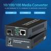 1 шт. Гигабитный SFP Медиаконвертер SFP в RJ45 Трансивер 10/100/1000 Мбит/с Оптический коммутатор С модулем SC SFP 20 км