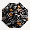 American football Theme Automatic Umbrella, Lightweight & Portable, 8 Rib, Perfect for Outdoor Travel, Birthdays, Christmas, Gifts.