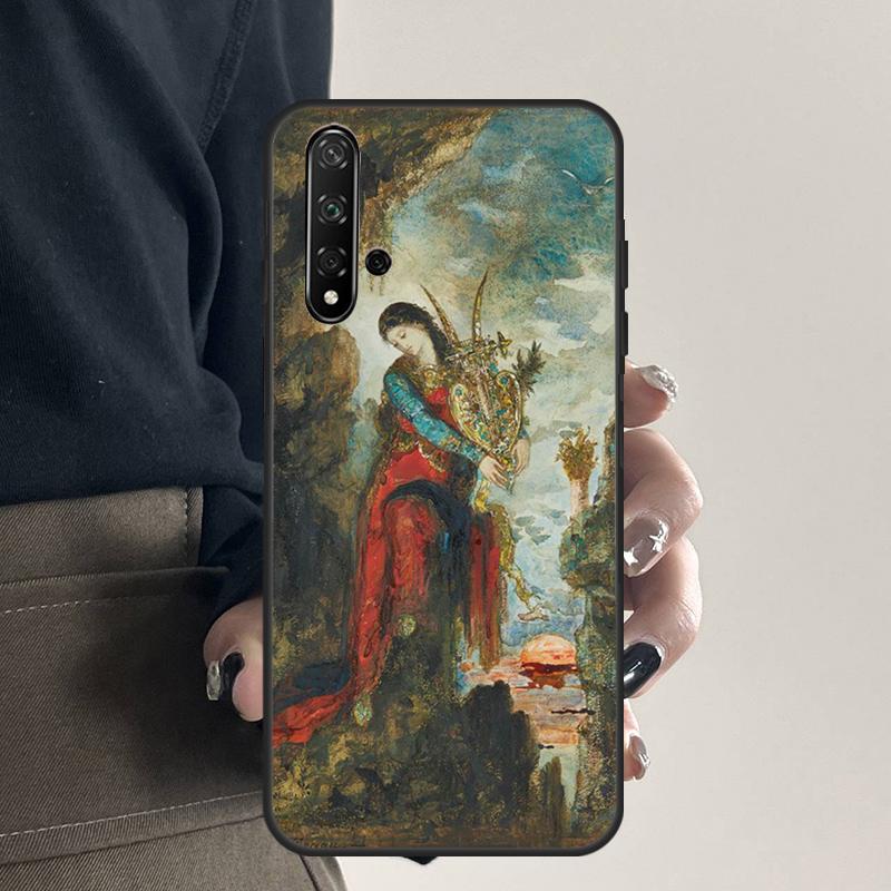 Gustave Moreau For Huawei Nova 12i 11i 8i 12s 9 10 SE Y91 Y90 Y60 Y70 Y72 Y61 P20 P40 P30 Lite P60 Pro Case