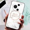 For TCL 605 Case Flower Geometric Painted Bumper Coque Soft Silicone Cover Fundas For TCL 60 SE 4G Cases 60SE TCL605 Shells