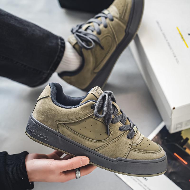 Мужские, большие размеры (35-46) Повседневная обувь для скейтбординга Trendy Bread Shoes для пар - горячая распродажа 2024 года