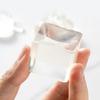 2Pcs Ice Cube Squeeze Toys Soft TPR Quick Recovery Transparent Square Cube Creative Relieve Boredom