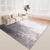 Wind Living Room Coffee Table Carpet, Room Bedroom Crystal Velvet Floor Mat, Home Dirt-Resistant Large Area Full Floor Mat