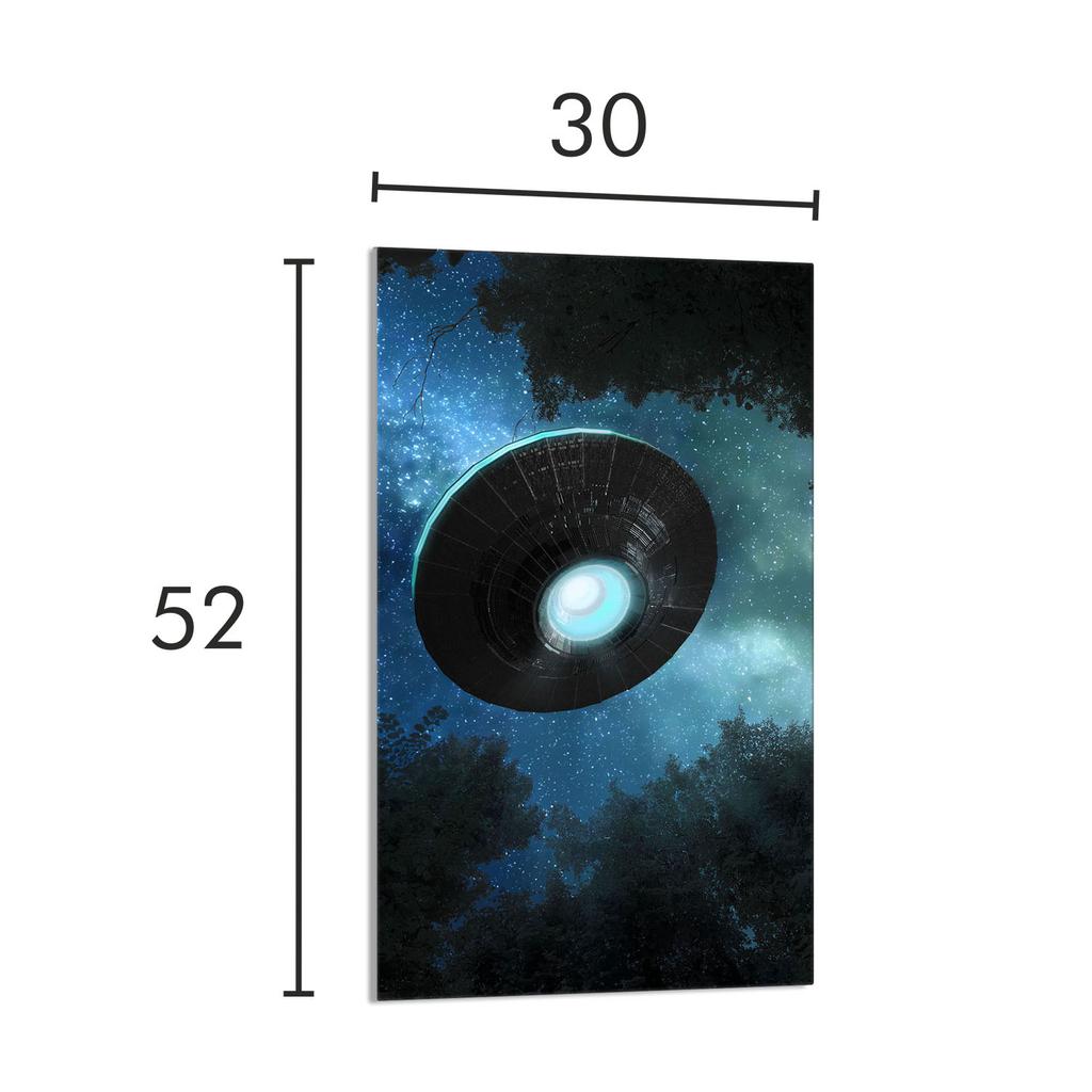 SZKLANA DESKA DO KROJENIA 30x52 UFO