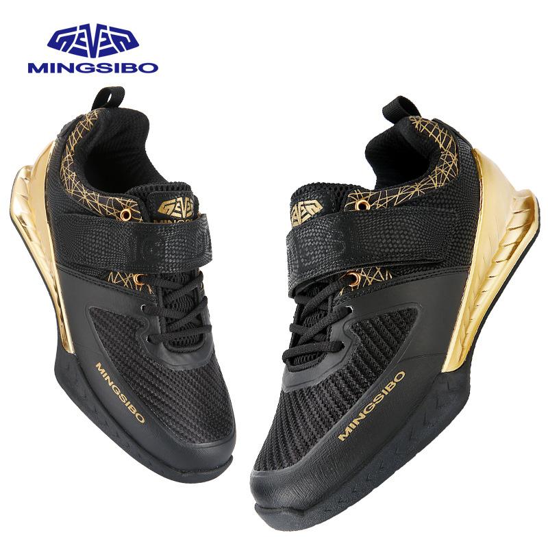 Большой размер обувь для приседаний мужская и женская профессиональная обувь для тяжелой атлетики для зала силовые приседания становая тяга обувь для фитнеса комплексный тр