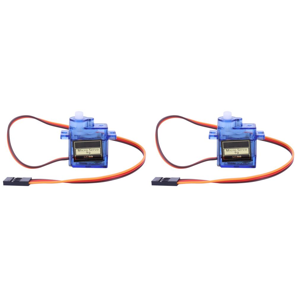 10-1PCS SG90 9G Miniature Servo Motor Fixed-Wing Micro Gear Servo Motor 180/360 Degrees for Airplane Aeroplane Helicopter