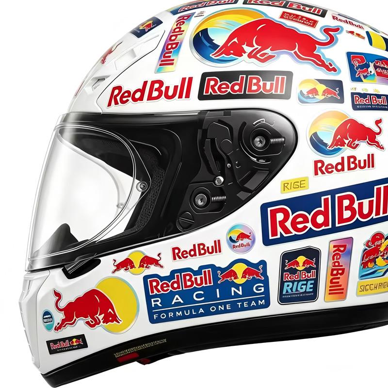 Наклейки для мотоциклов, спонсорские наклейки, пластиковые шлемы, топливные баки кузова автомобиля, самодельные водостойкие и солнцезащитные декоративные наклейки