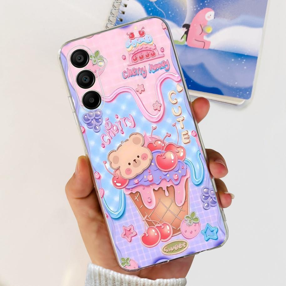 Для Samsung A16 5G Чехол Роскошный Мраморный Рисунок Мягкий Силикон Прозрачный Чехол для Телефона Для Samsung Galaxy A16 5G A 16 2024 GalaxyA16 Funda