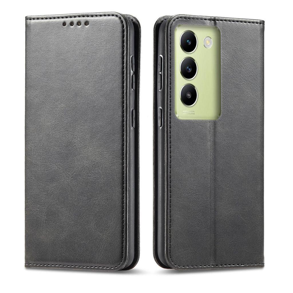 Премиальный чехол-кошелек из ПУ кожи для Vivo V30 Lite, Y100 5G, Y100 4G, с магнитной застежкой, подставкой, корпус
