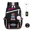 Animation Peripheral Printing Korean Version Style Children'S Backpack College Style Junior High School Student Leisure Schoolbag