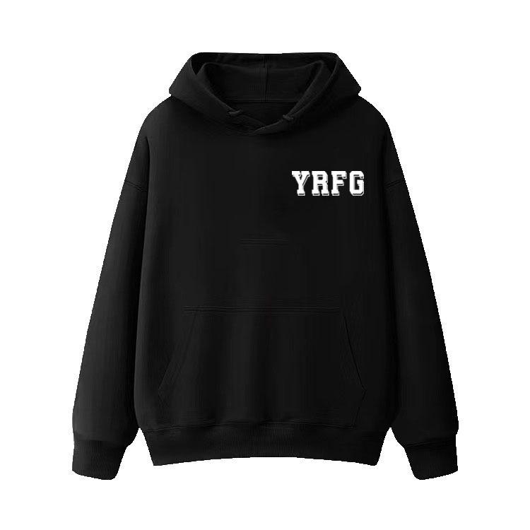 500G Thick Unisex College Style Hooded Sweatshirt for Autumn/Winter