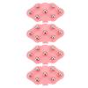 4pcs Palm Shaped Massage Glove Manual Glove Massager with 7 Roller Balls for Body Massage