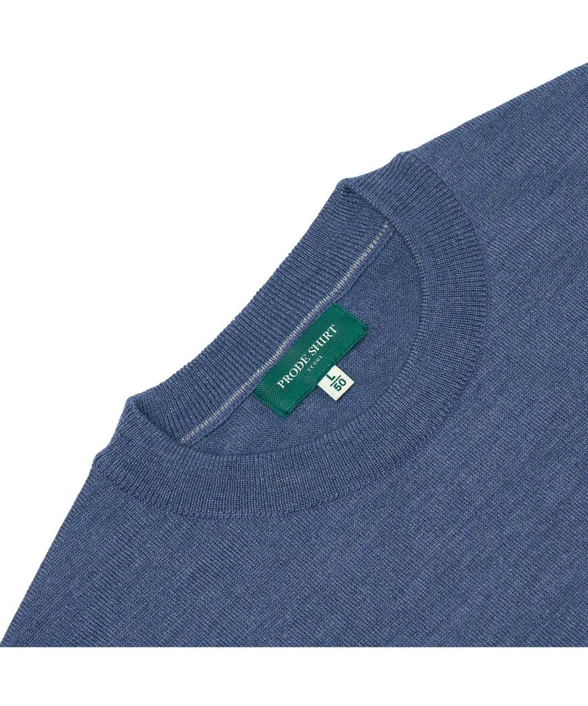 PRODESHIRT Премиальный повседневный джемпер с круглым вырезом (синий)