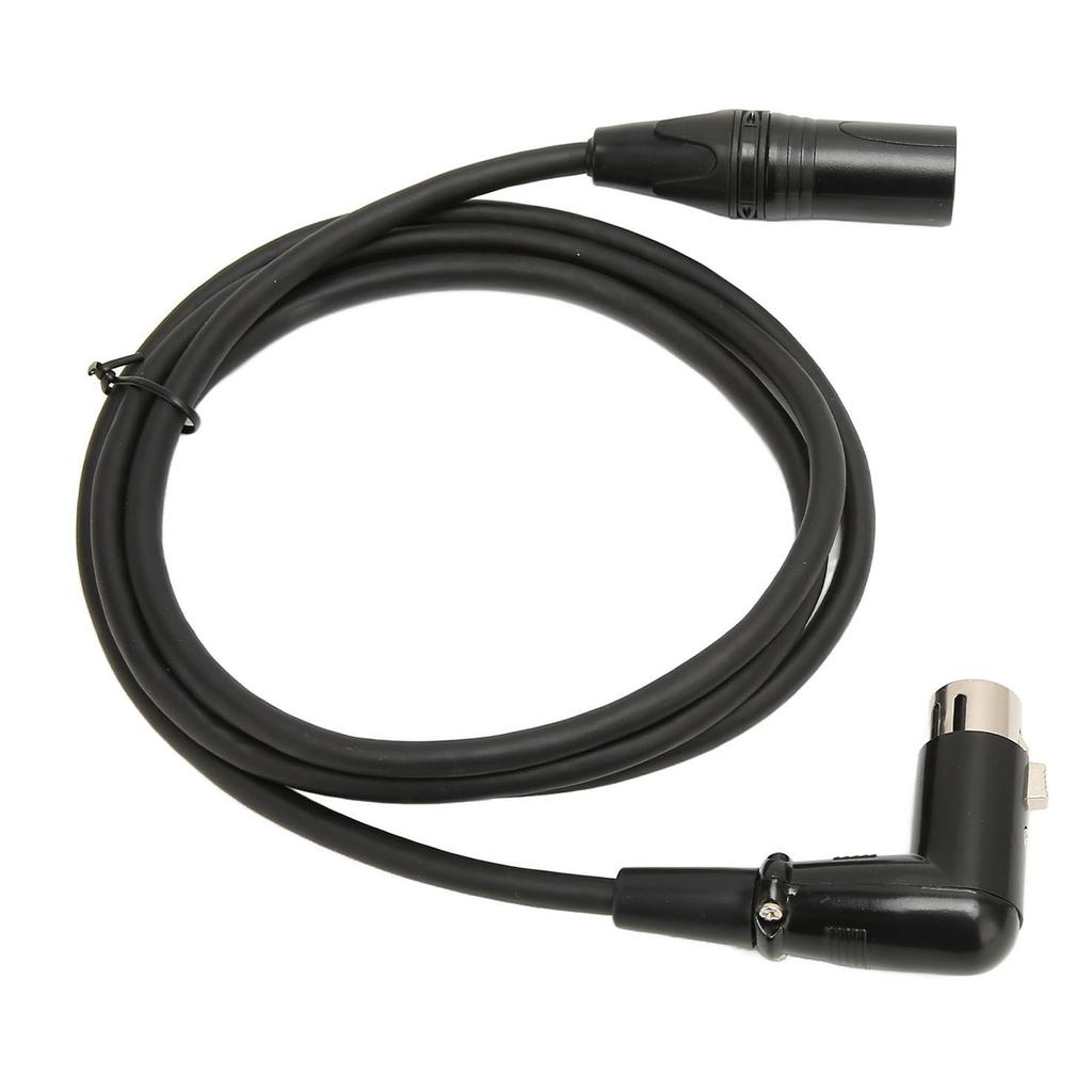 XLR Male to Female микрофонный кабель 3-контактный прямой Male to Right Angle Female разъем XLR микрофон