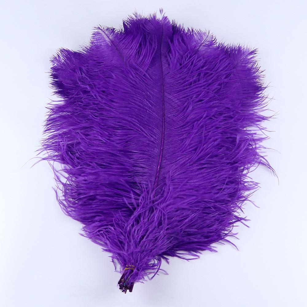 Страусиные перья 60-65 см Южноафриканские импортные перья Аксессуары для ювелирных изделий Модные популярные декоративные украшения Пух хлопок