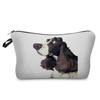 Женская косметичка с принтом собак Органайзер для туалетных принадлежностей Дорожный кейс для хранения 6677