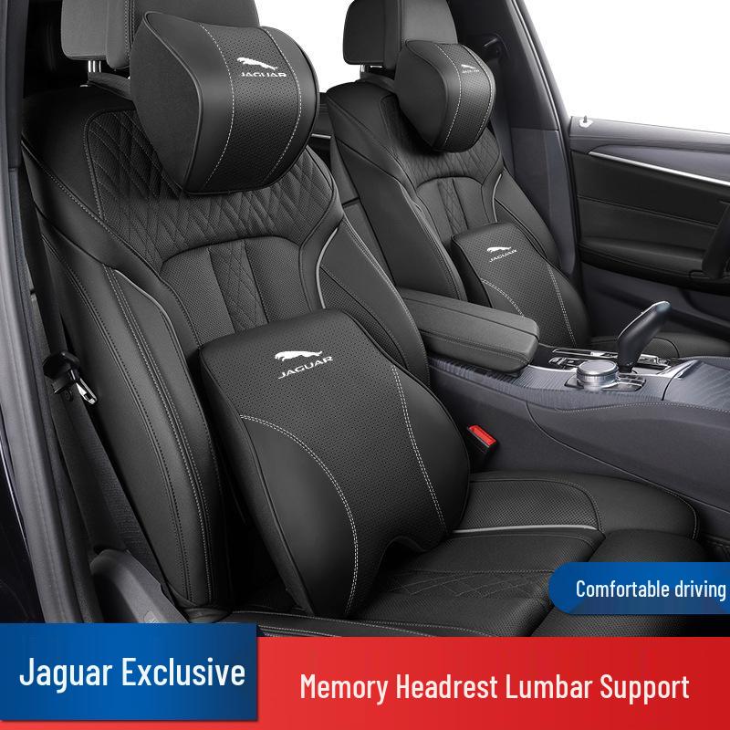 Подходит для подголовников и подушек для шеи Jaguar XEL, XFL, E-PACE, XE, XF, XJ, отделки салона.