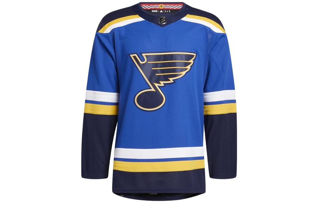 Men's Adidas Blues Home Authentic Jersey