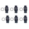 25Pcs Rotary Switch Knob 2 Position Self Locking Selector 16mm Set Kit for Equipment