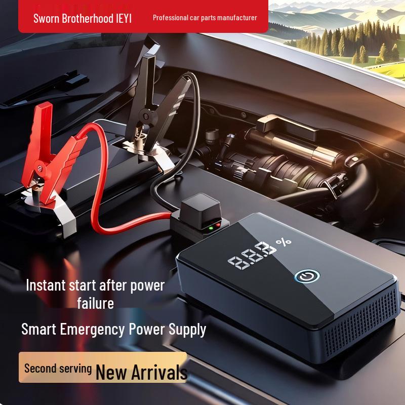 All-in-One Car Jump Starter & Inflator with Strong Start