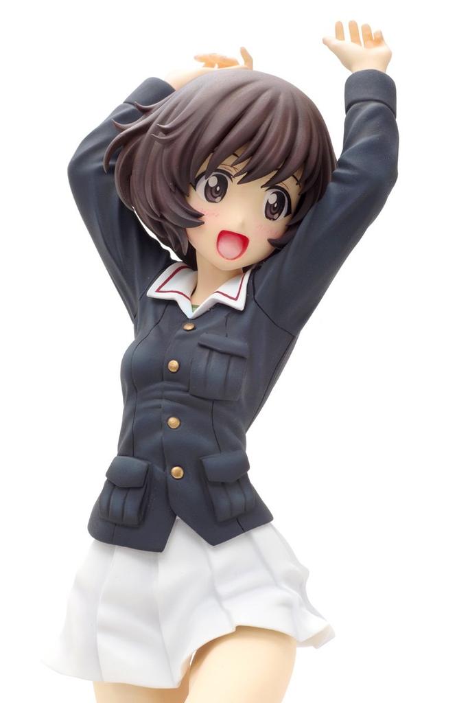 Dream Tech Girls Panzer Yukari Akiyama Panzer Jacket Scale PVC Painted Finished Figure & Ver. 1/8