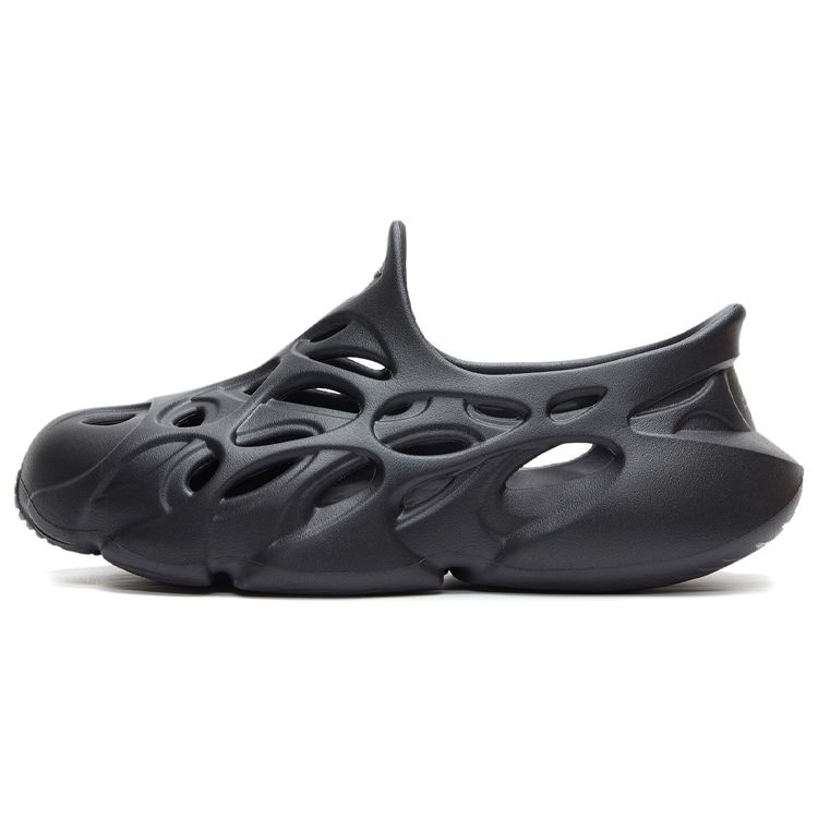 Li Ning Badfive Fast Recovery Slide Comfortable Versatile Beach Sandals Men Sandals Black ABTR003-2