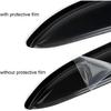 4pcs Window Visors Sun Rain Guard Out-Channel Style for Ford F150 04-14 Extended Cab Smoke Side Wind Deflectors Visor