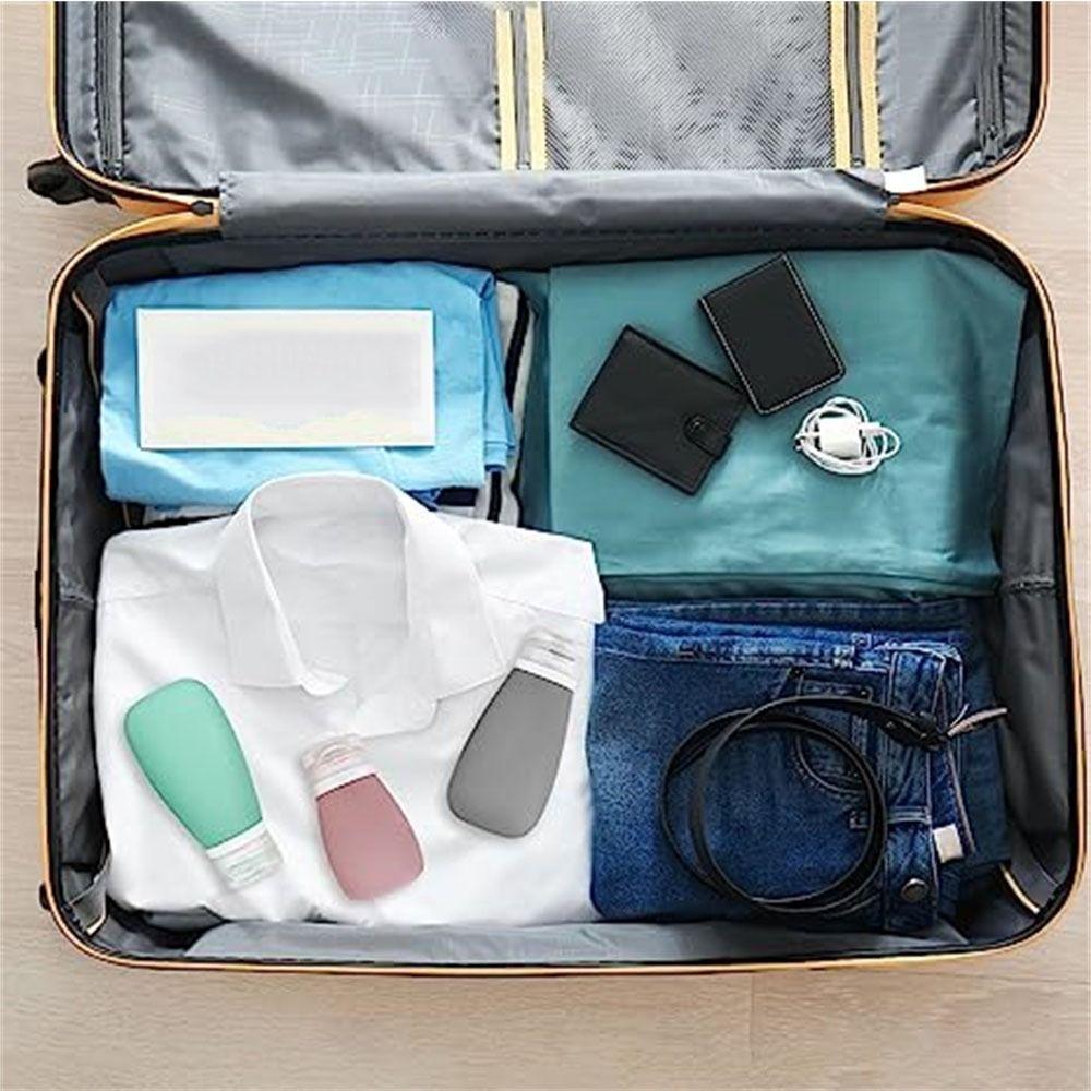 30/60/90 мл Косметические контейнеры для хранения, герметичные тюбики, пустые бутылки, флаконы для лосьонов, дорожные