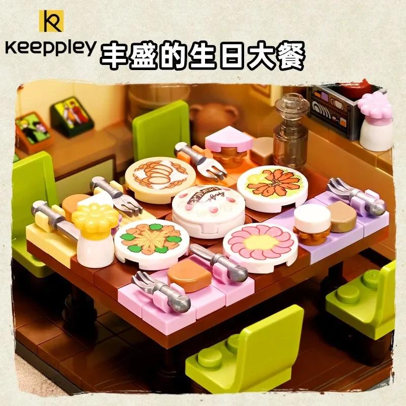 Keeppley Naruto Anime Surrounding Construction Blocks Himawari Uzumaki's Birth Date Assembly Model Children's Toy Birth Date Present
