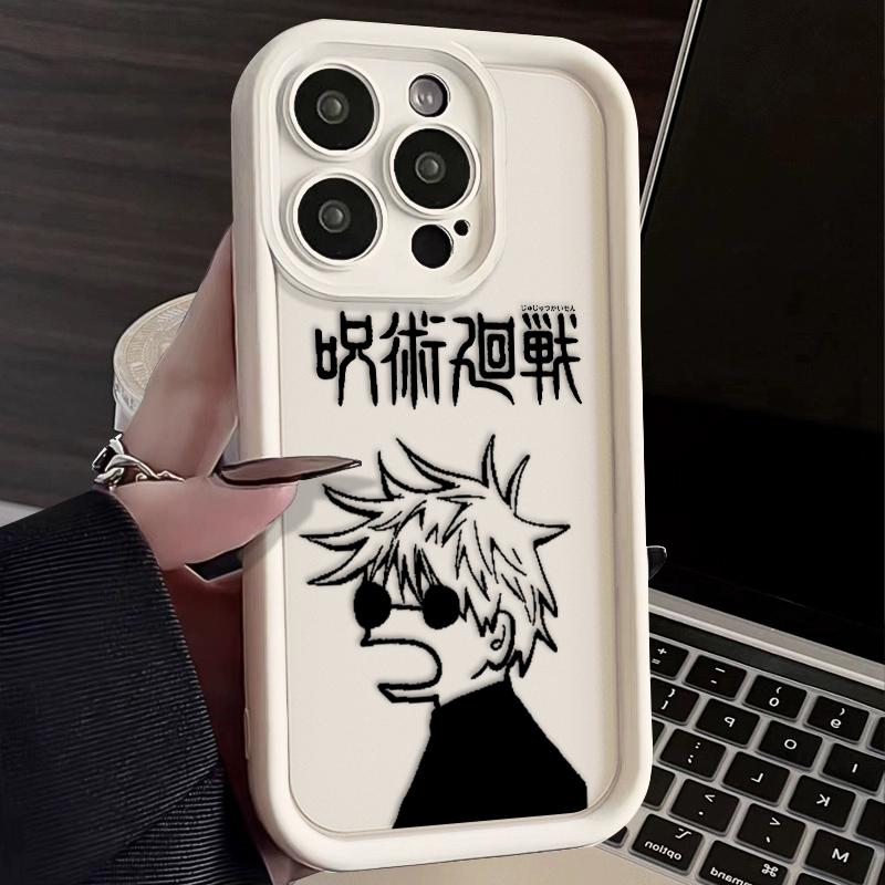 Чехол для телефона Аниме Jujutsu Kaisen Для vivo Y28 Y03 Y17s Y19s Y100 Y78 Y36 Y27 Y16 Y77 Y75 Y35 Y22s Y02 Y72 Y76 4G 5G