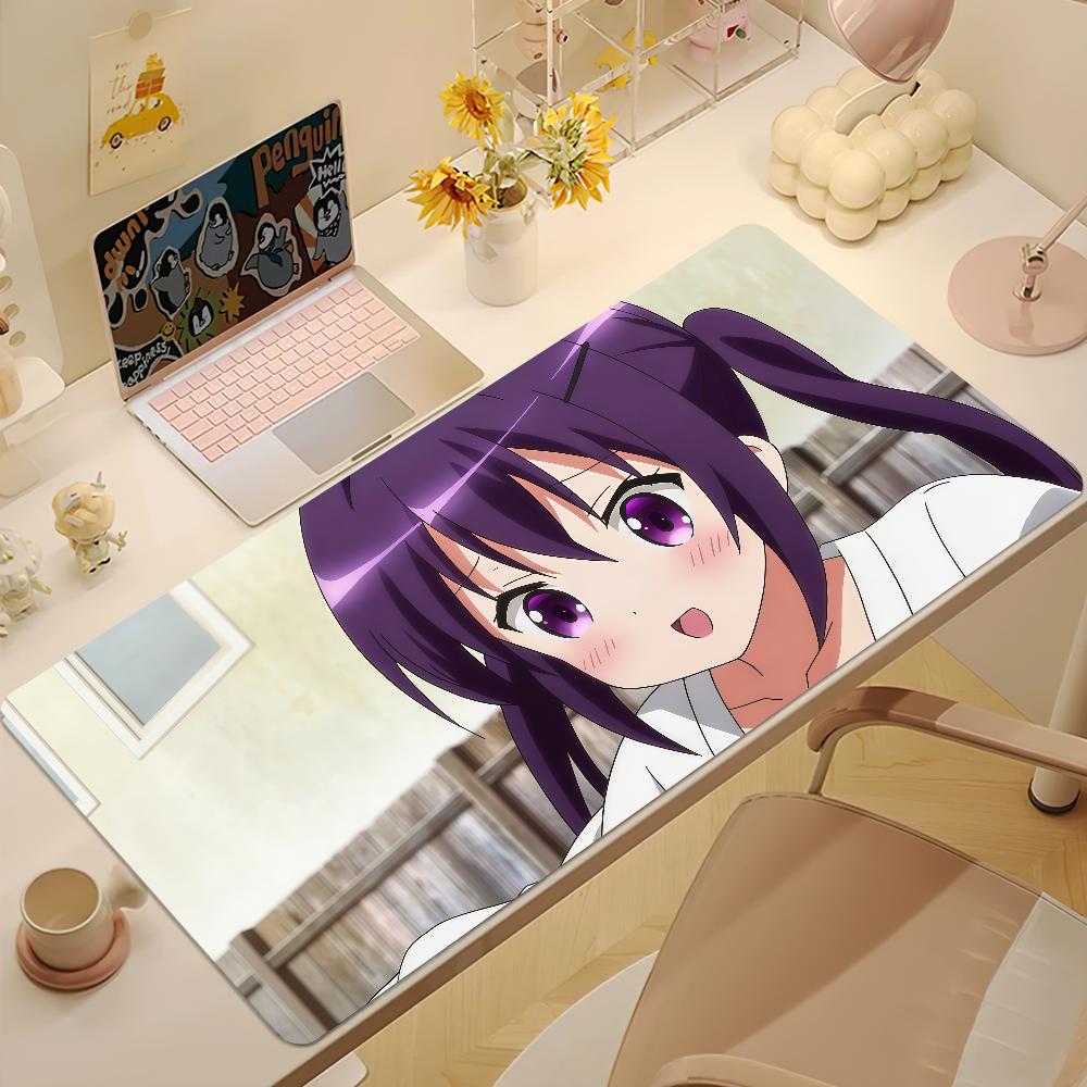 Anime Is The Order A Rabbit Mouse Pad Large Nonslip Lockedge Desktop Computer Desk Mat Keyboard Mousepad Office Gamer Student
