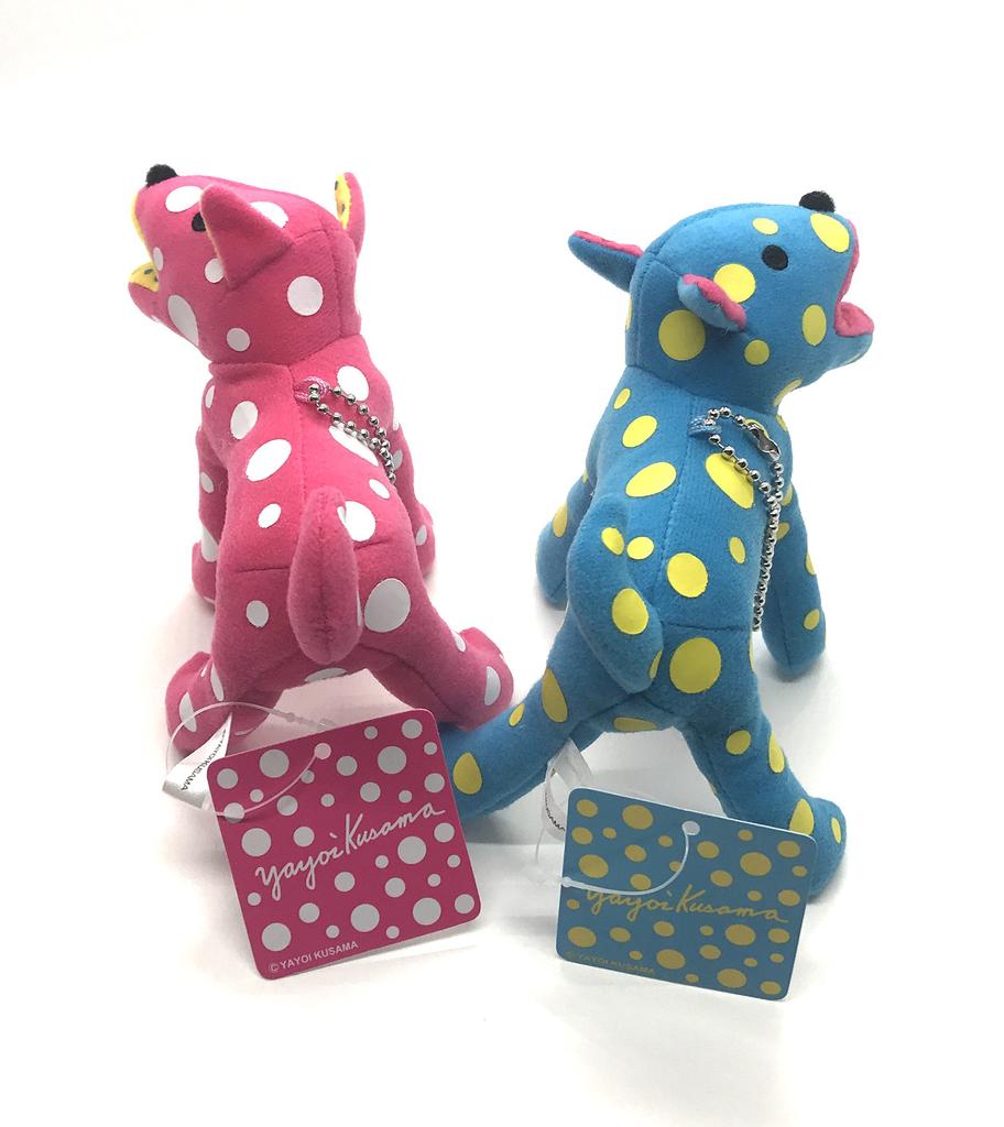 Набор из 2 плюшевых брелоков Яёи Кусама RING-RING TOKO-TON