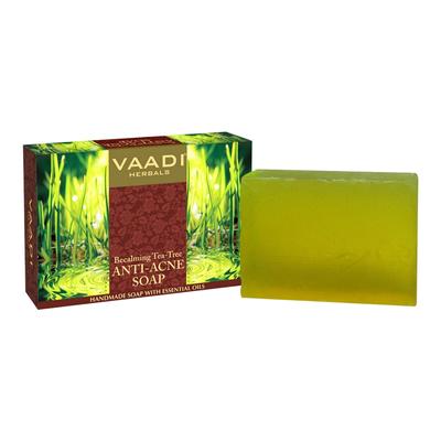 Успокаивающее мыло против акне с Чайным деревом (75 г), Becalming Tea-Tree Anti-Acne Soap,
