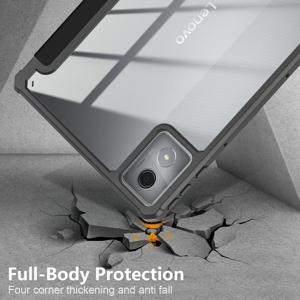 Чехол для планшета Lenovo Tab K11 Plus TB230XC с функцией автоматического перехода в режим сна/пробуждения из искусственной кожи, раскладной чехол-подставка с тройным складыванием