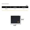 Gucci GG Marmont Кошелек-портмоне с логотипом, короткий, двойного сложения, из кожи, мужской, черный 428726-DJ20T-1000