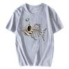 Bonefish Skull Deep Sea Fish Skeleton Funny Fisherman Angler T-Shirt  O-Neck Short Sleeve T Shirt Oversize Streetwear