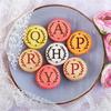 Keluna Coffee Latte Art Stencils - Alphabet Letters Baking Stencils for Coffee Sour Dough Bread Template Tools Cookie Cake Décor