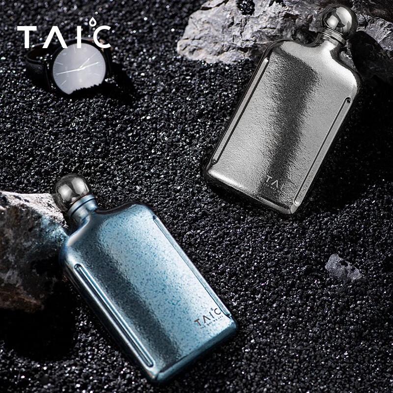TAIC Чистый титан Плоская портативная фляжка