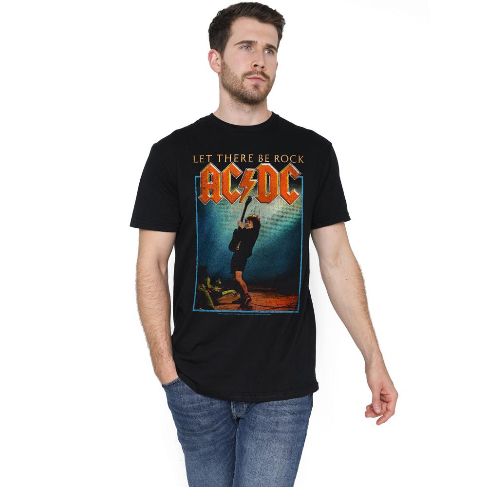 AC/DC Mens Let There Be Rock T-Shirt