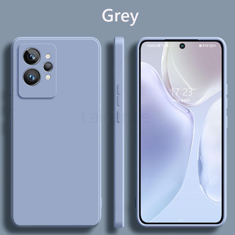 Для Realme GT2 Pro чехол из жидкого силикона, мягкий матовый защитный чехол для камеры для OPPO Realme GT2 GT 2 GT2Pro, чехлы для телефонов