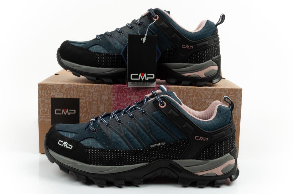 Cmp Rigiel Mid Wmn Trekking Shoes Asphalt-Antracite-Rose [3Q54456 53UG] size 40