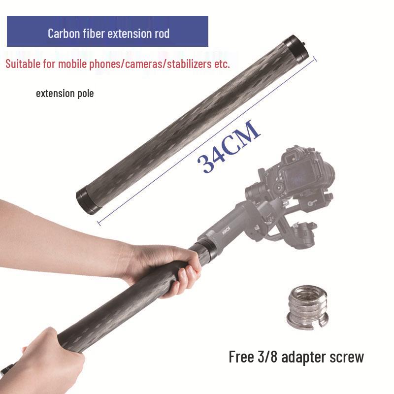 3m Carbon Fiber Telescopic Extension Pole for Insta360 X3/X4 Camera