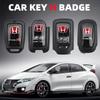 1ocs Car Key Fob Pocket Cover Case For Honda Fit Jazz Civic CR-V HR-V Accord Jade Crider Odyssey Remote Protector Accessories TP6