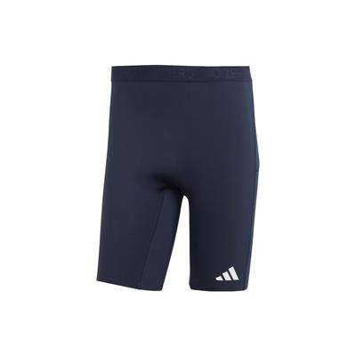 Короткие леггинсы для бега Adizero с буквенным принтом и логотипом, мужские штаны Legendary, чернильно-синие IM4167