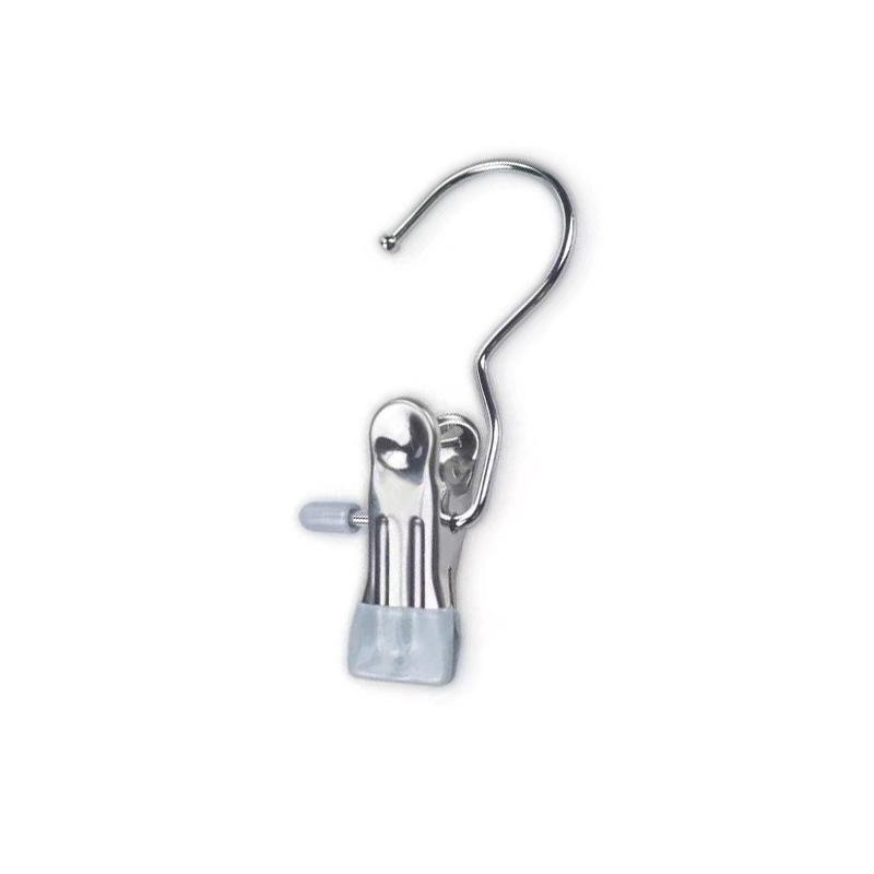 Бесшовный крючок-клипса из нержавеющей стали для сушки одежды, головных уборов и носков