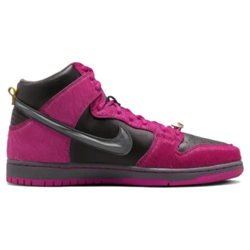Nike Кеды для скейтбординга Sb Dunk High 'Run The Jewels Active Pink' DX4356-600